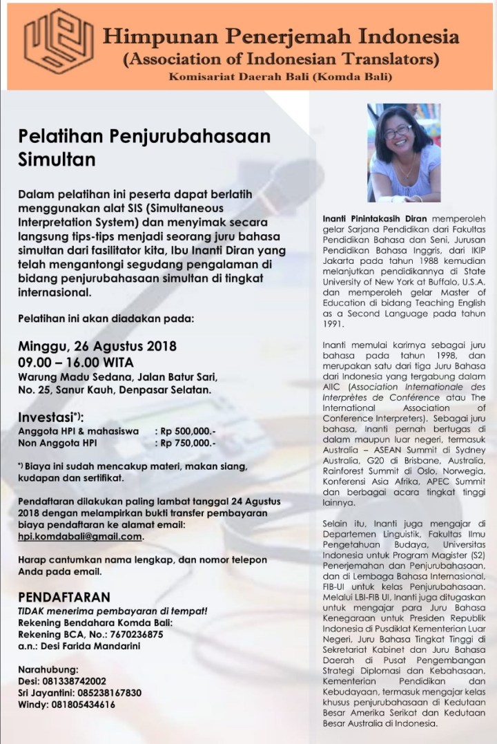 Poster_Pelatihan Inanti_26 Agt 2018